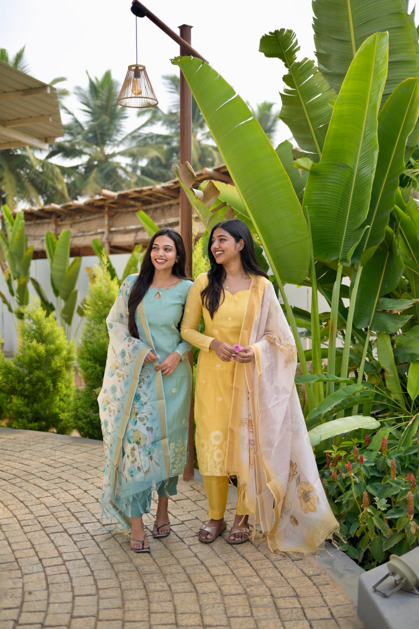 Chanderi Salwar Suit
