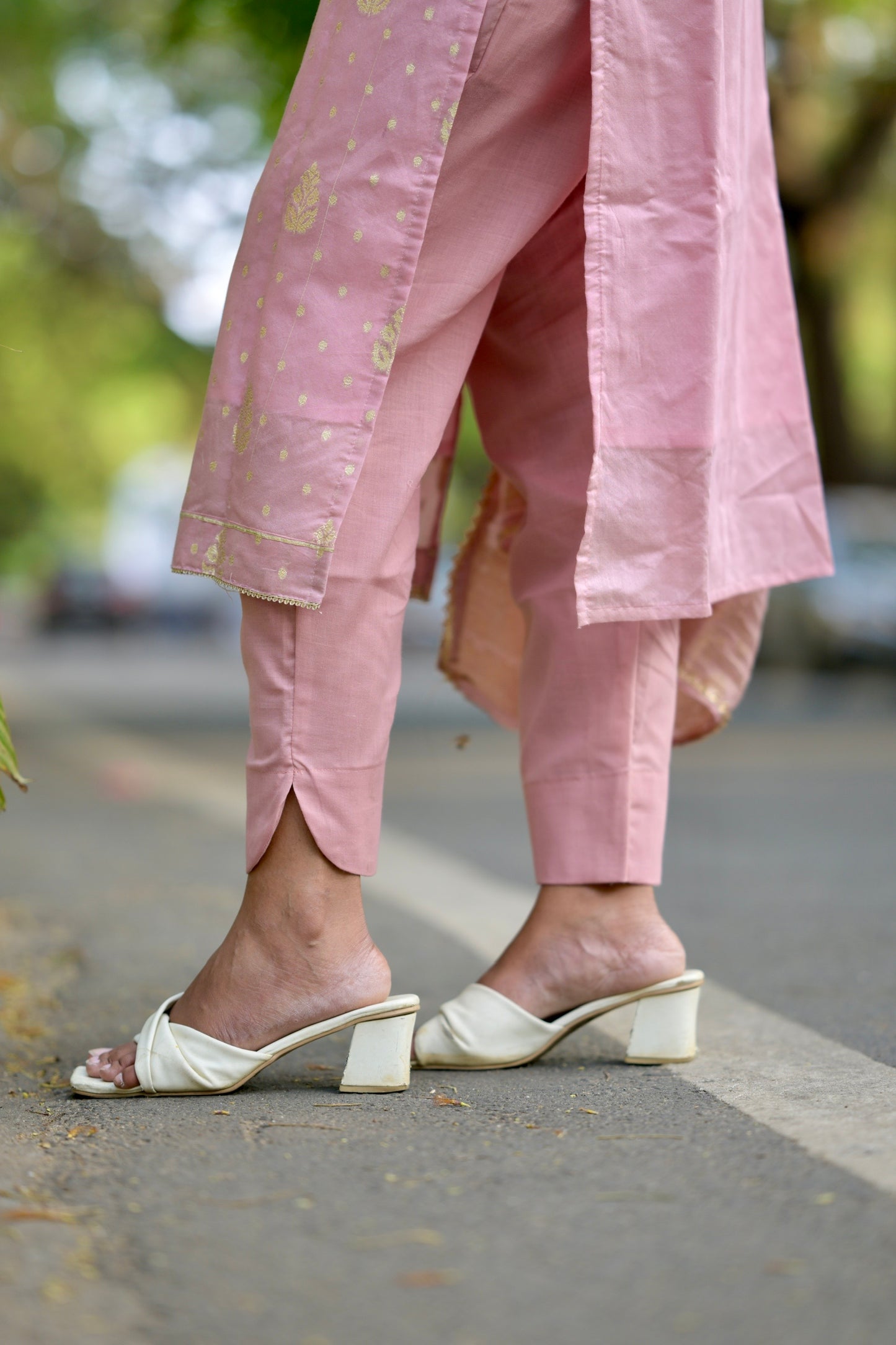 Chanderi Salwar Suit
