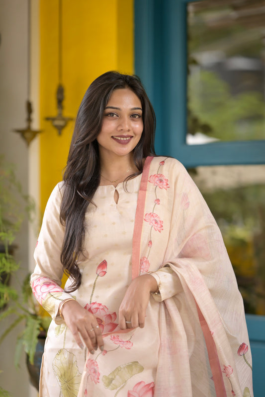 Lotus Tissue Salwar Suit