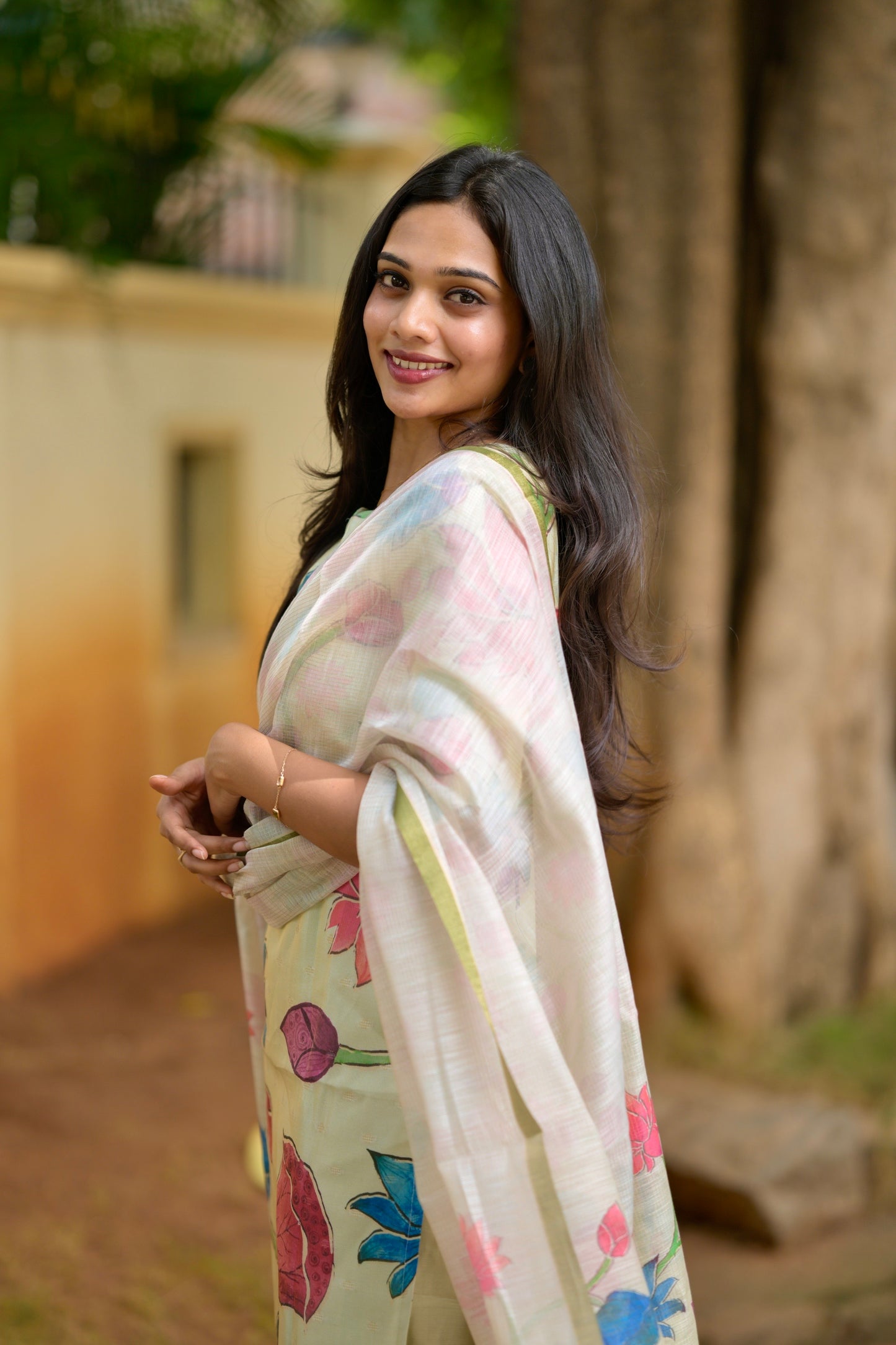 Green Tissue Salwar Suit