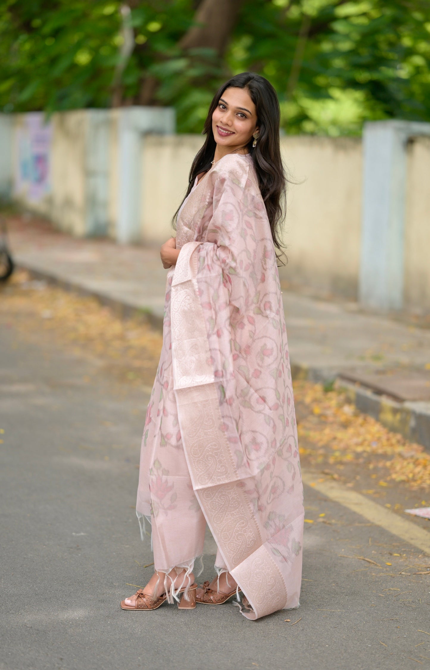 Rose Peach Salwar Suit