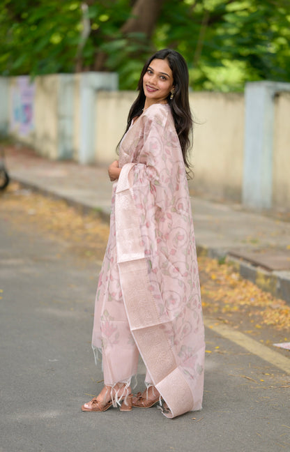 Rose Peach Salwar Suit