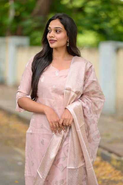 Rose Peach Salwar Suit