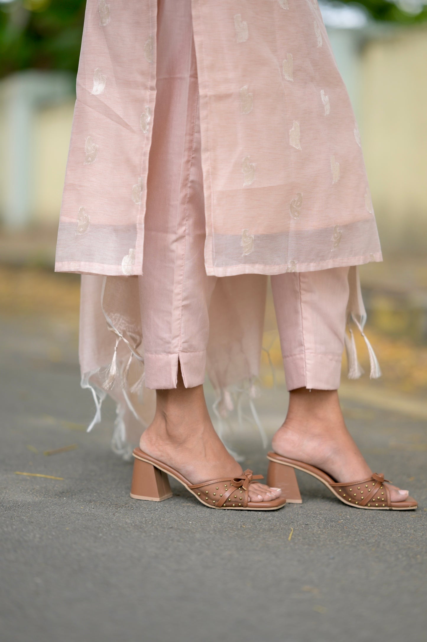Rose Peach Salwar Suit
