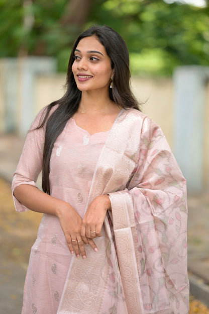 Rose Peach Salwar Suit