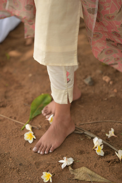 Crème Tissue Salwar Set