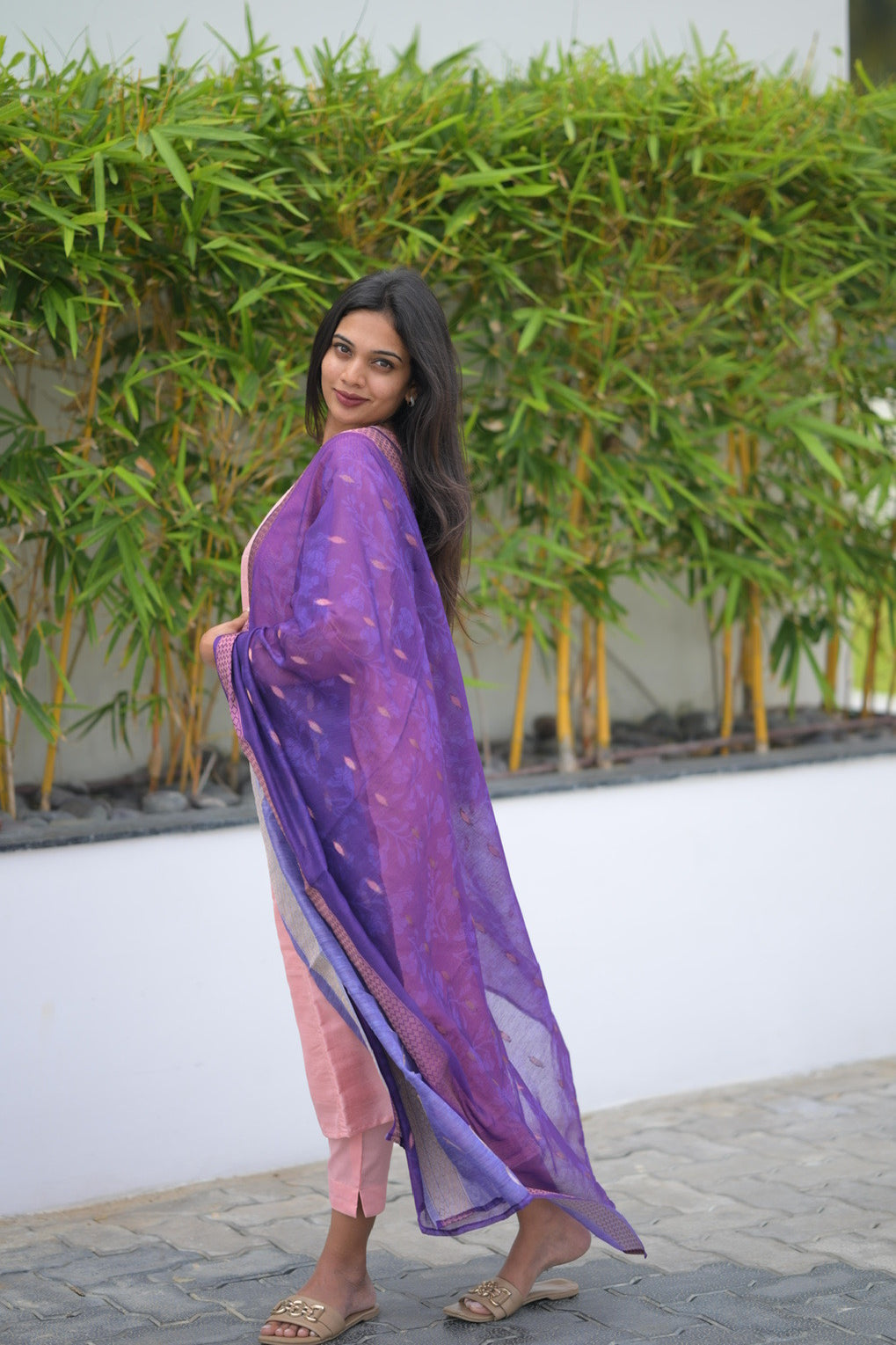 Runway Silk Suit