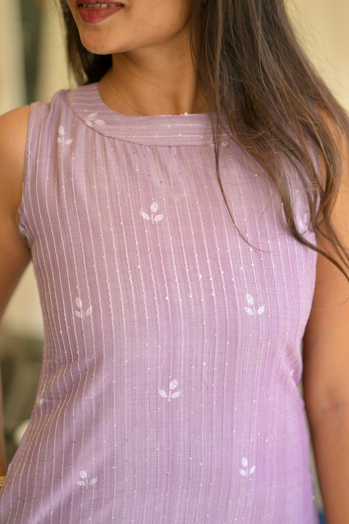 Lilac Kurta