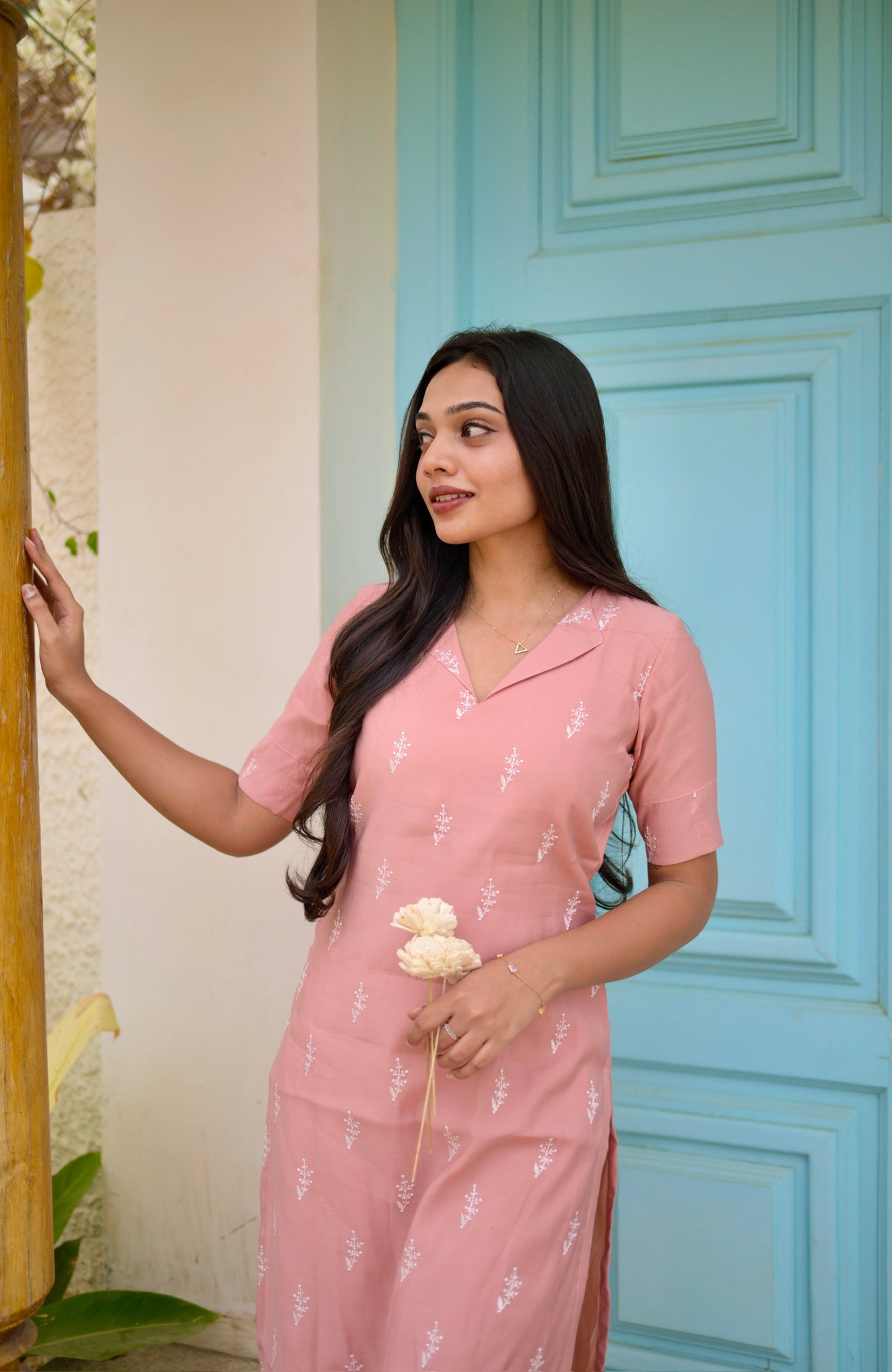 Mul Chanderi Co-ord