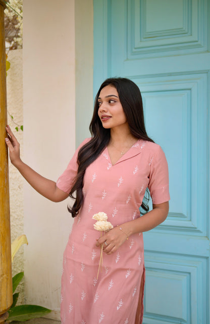 Mul Chanderi Co-ord