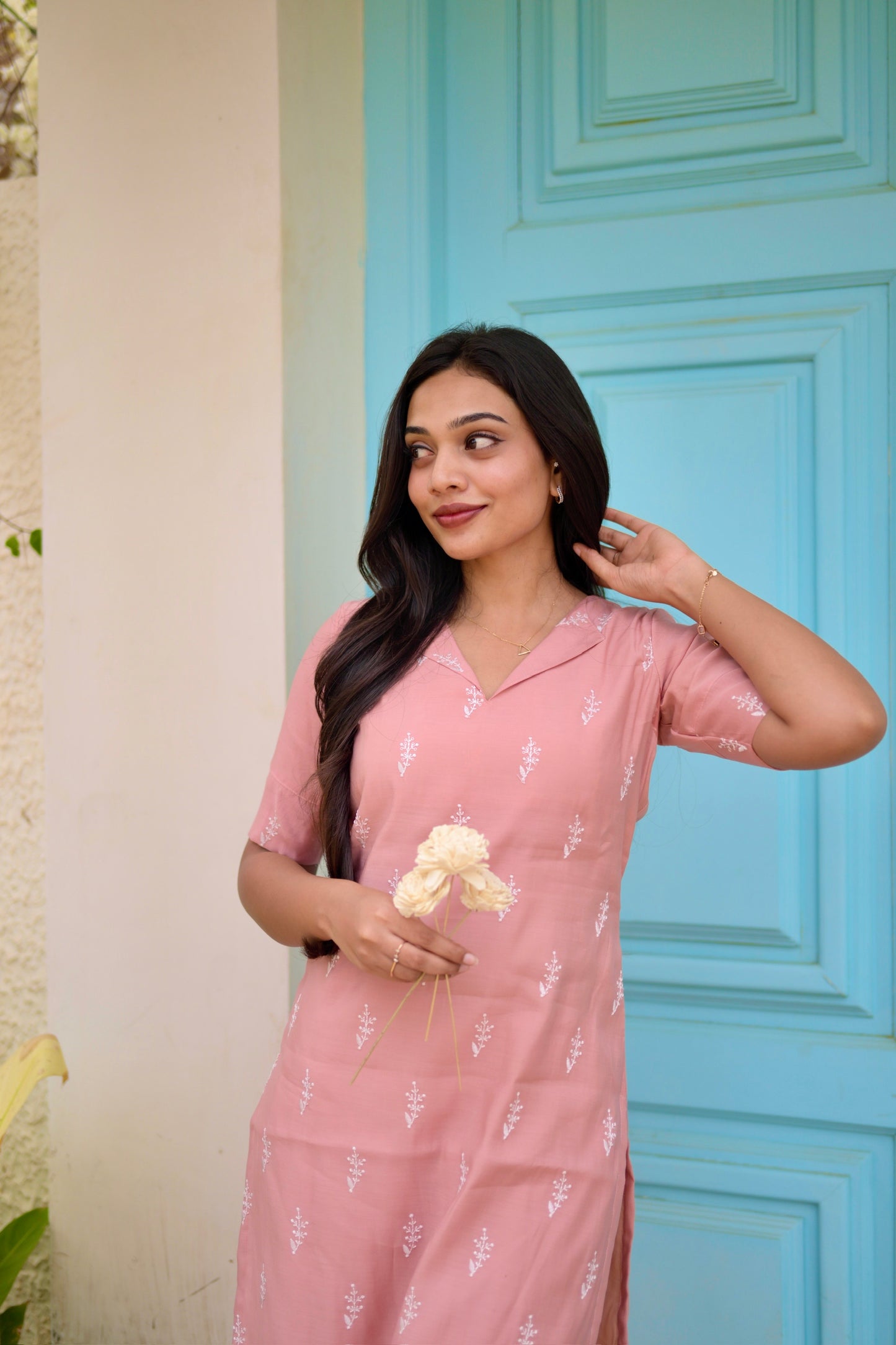 Mul Chanderi Co-ord
