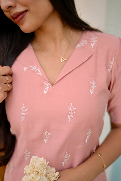 Mul Chanderi Co-ord