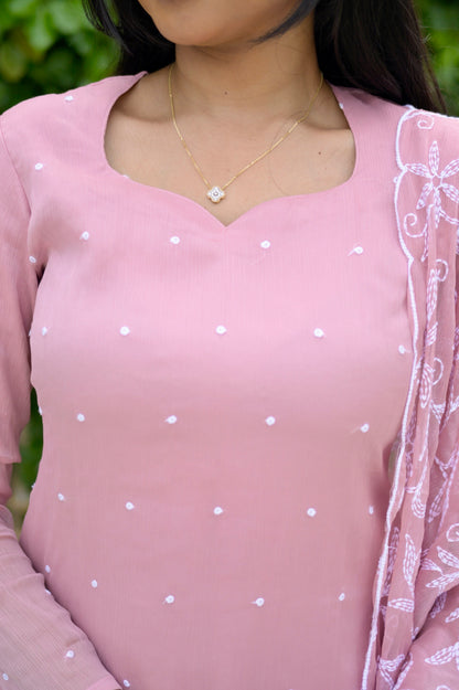 Chiffon Suit Set