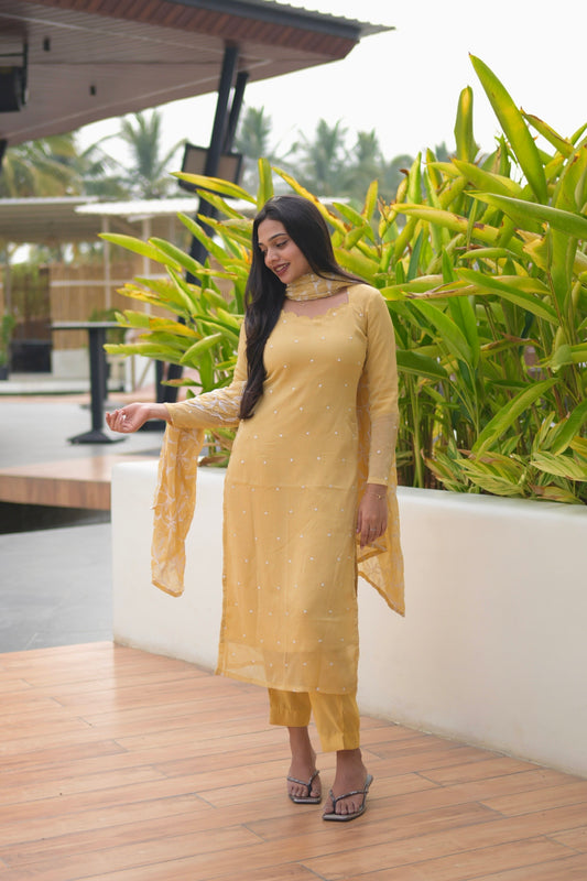 Chiffon Suit Set
