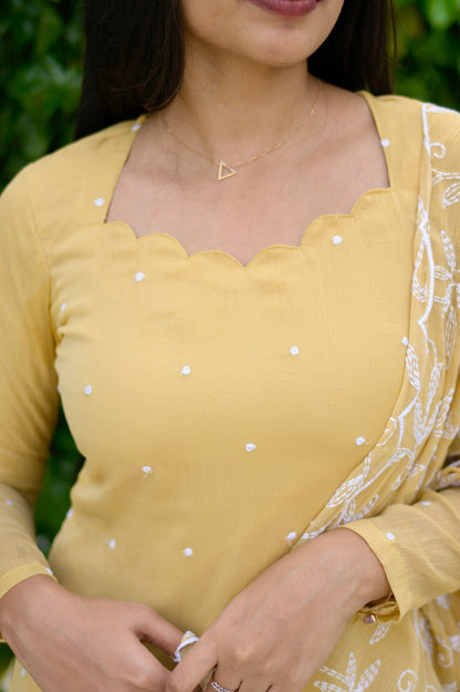 Chiffon Suit Set