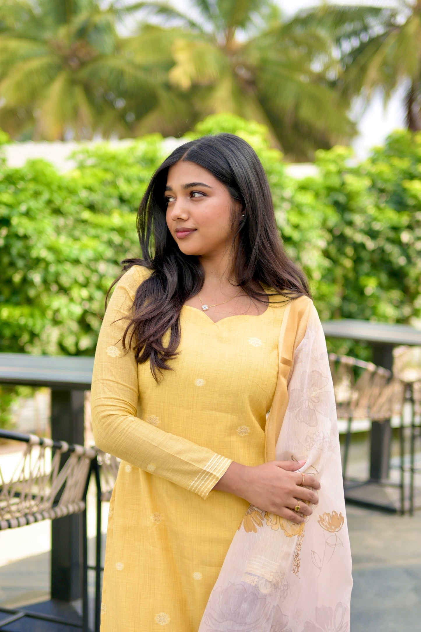 Chanderi Salwar Suit