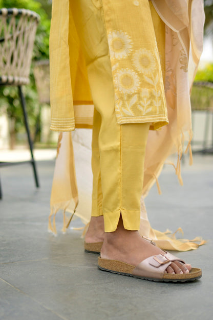 Chanderi Salwar Suit