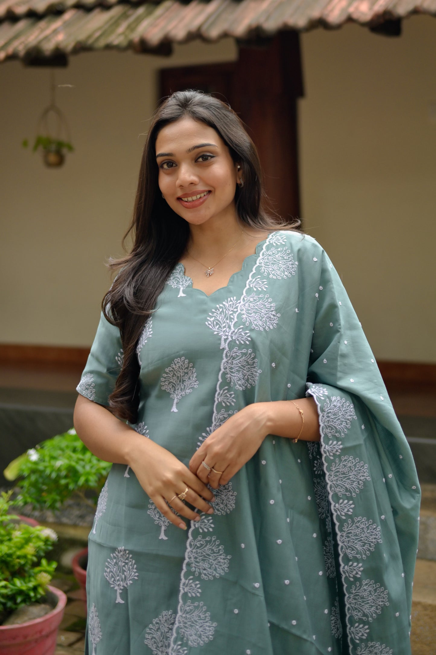 Mul Chanderi Salwar suit