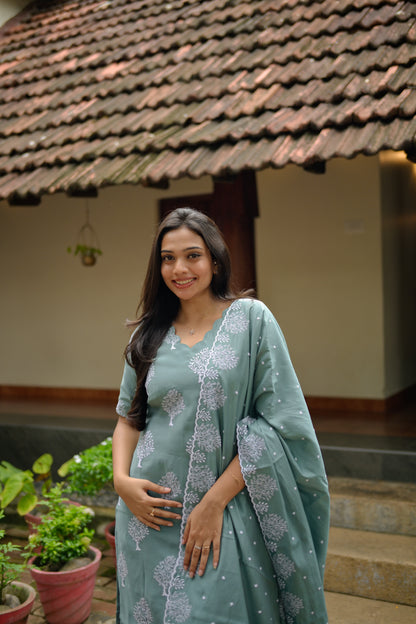 Mul Chanderi Salwar suit