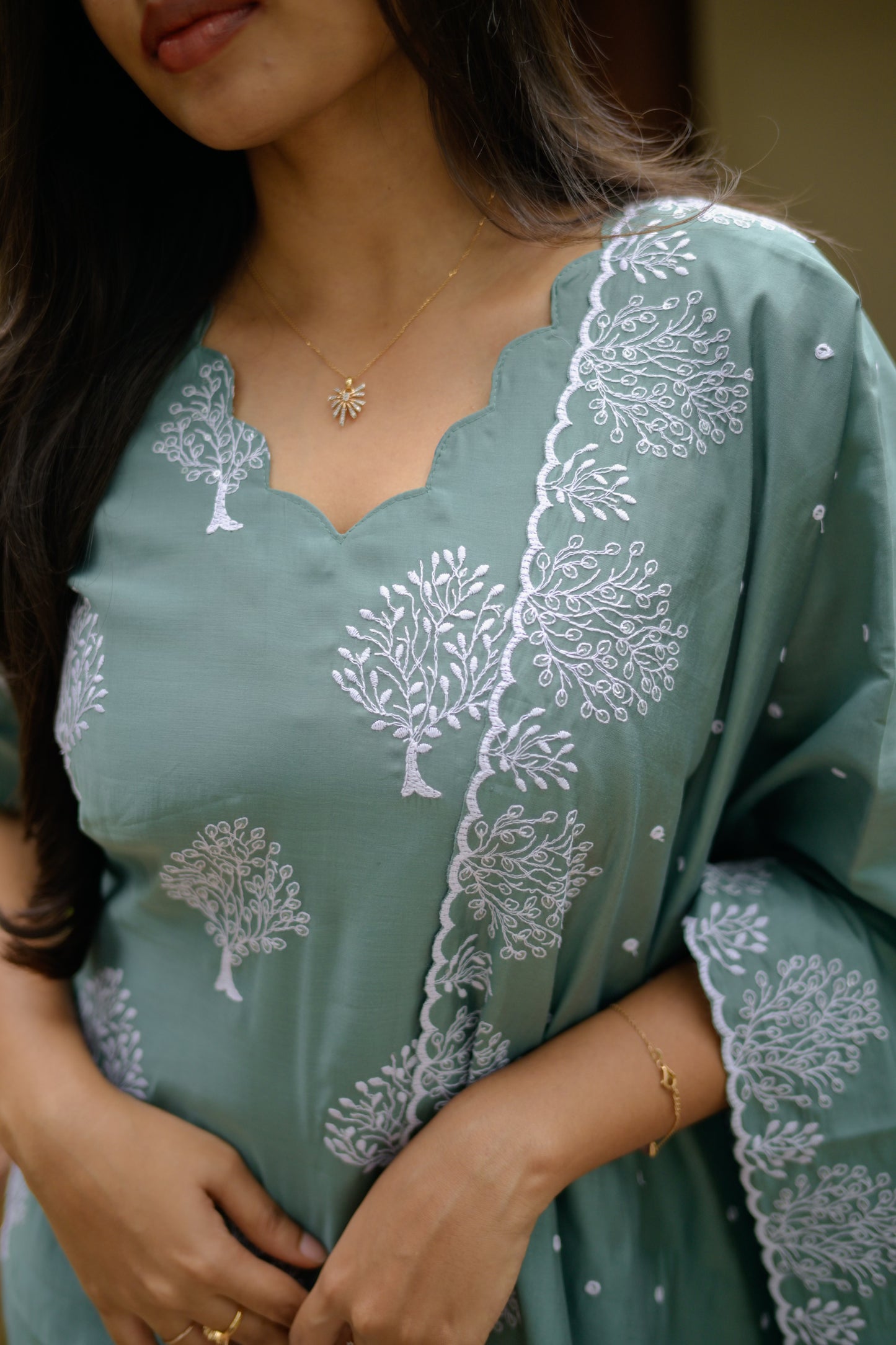 Mul Chanderi Salwar suit