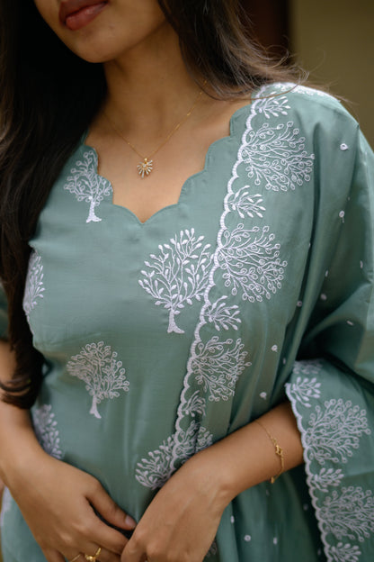 Mul Chanderi Salwar suit
