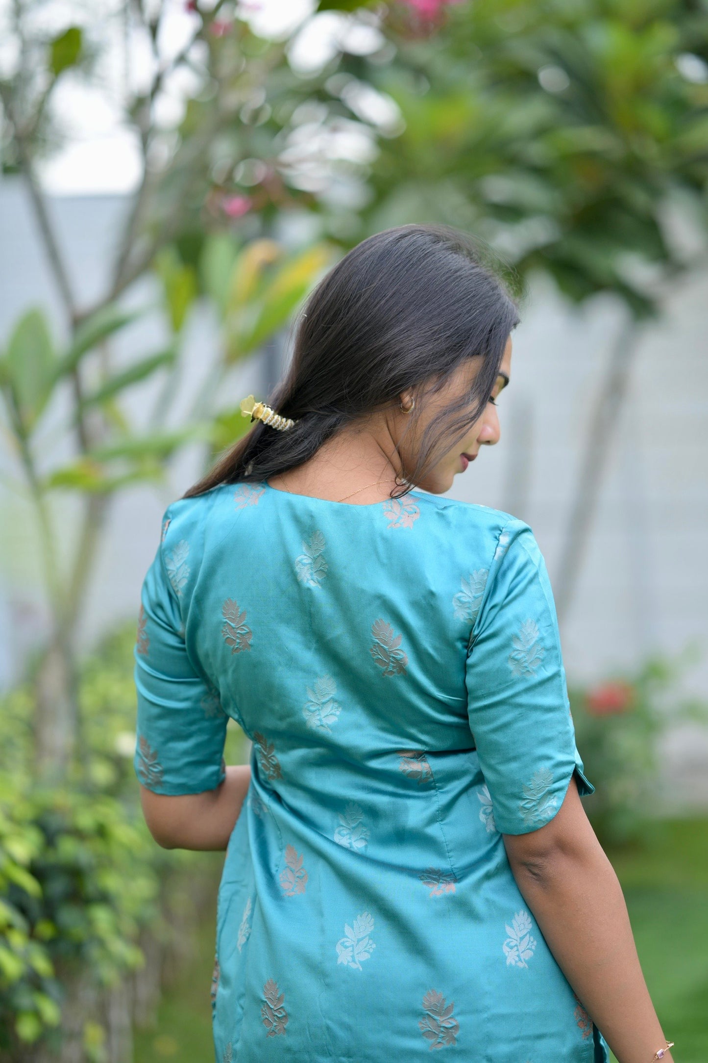 Soft Silk Banaras Suit