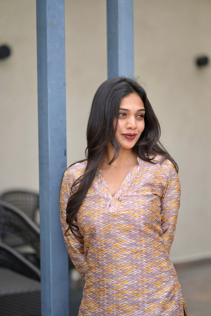 Chevron Kurta