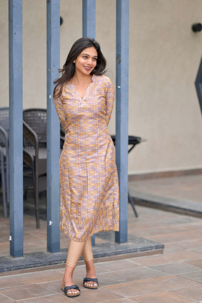 Chevron Kurta
