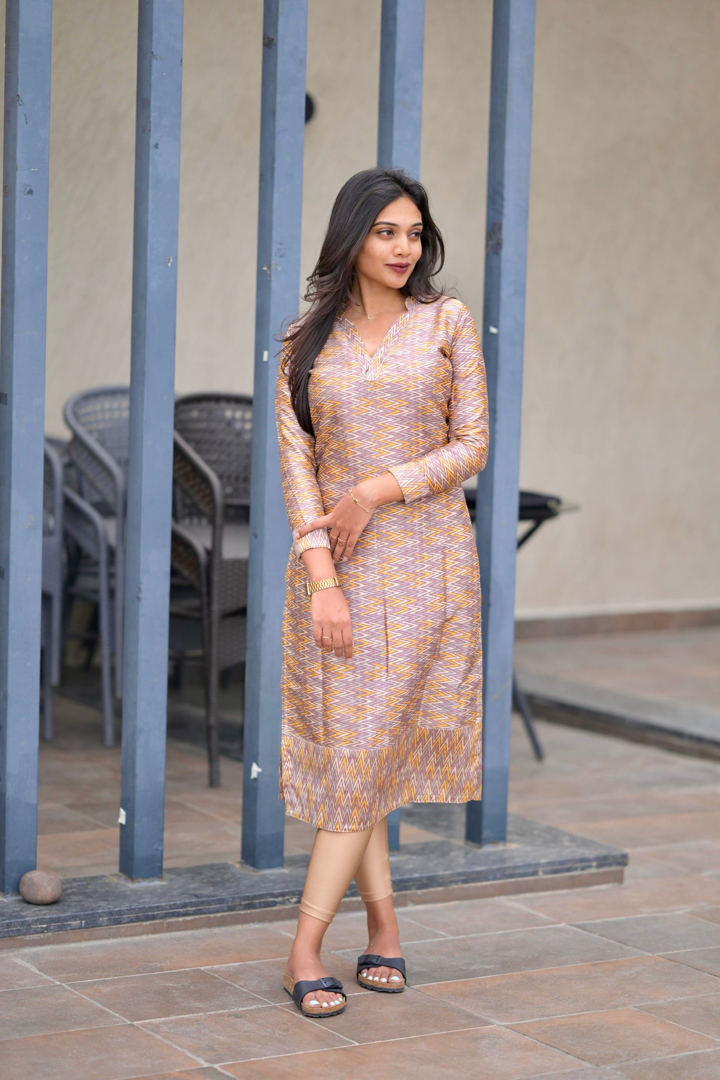 Chevron Kurta