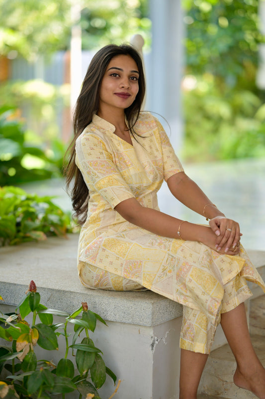Yellow Modal Coord