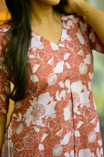 Rust orange Coord