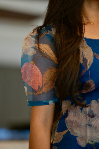 Organza kurta