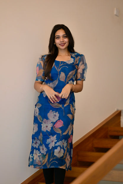 Organza kurta