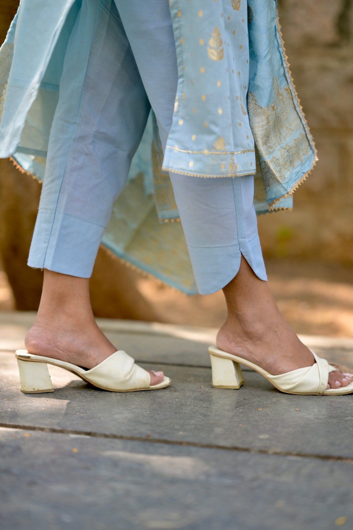 Chanderi Salwar Suit