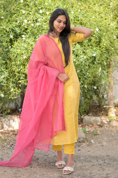 Yellow Aline Suit
