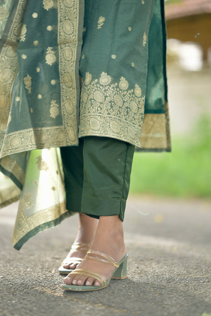 Chanderi Salwar Suit