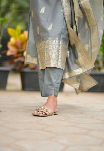 Chanderi Salwar Suit