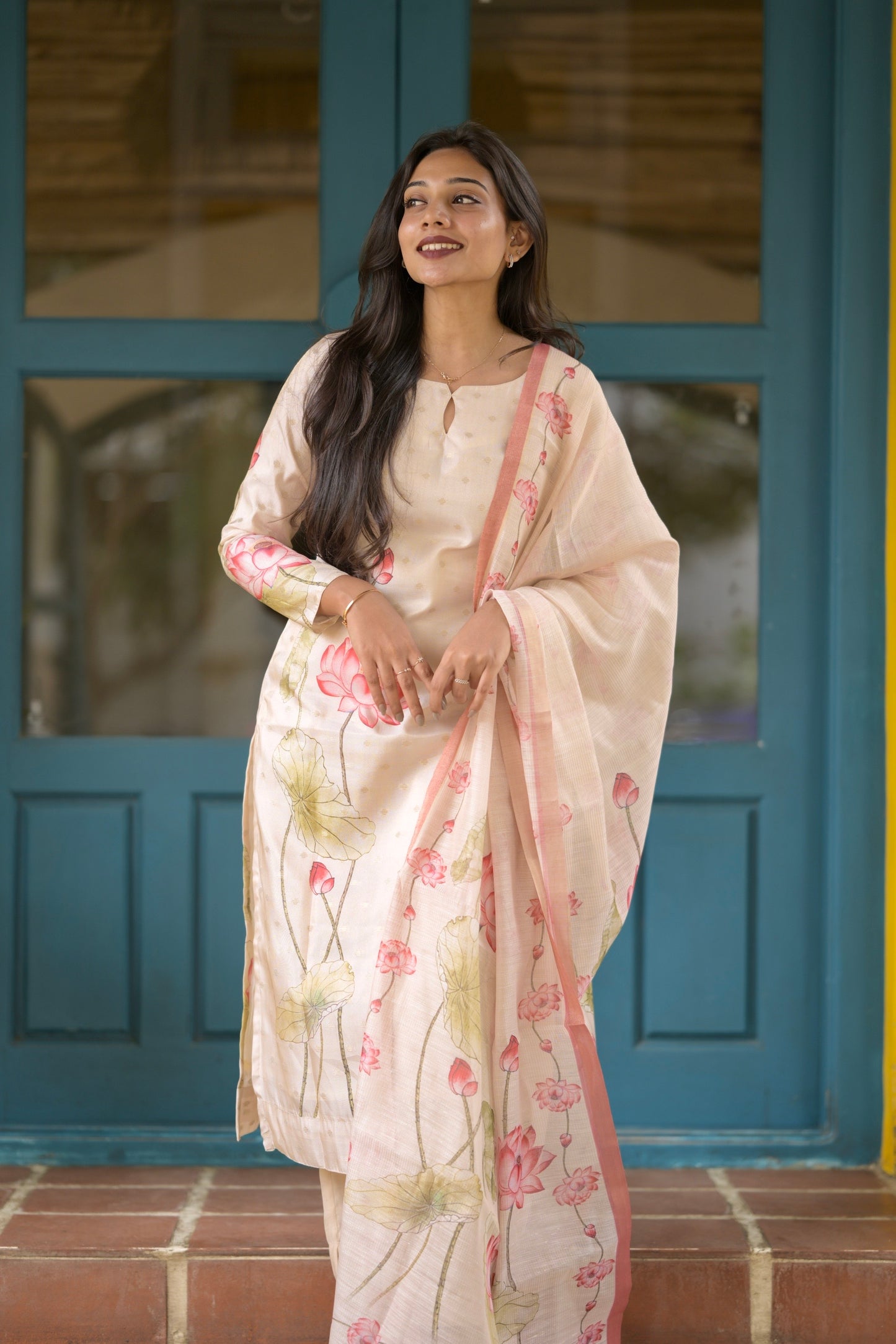 Lotus Tissue Salwar Suit