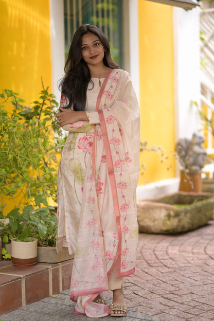 Lotus Tissue Salwar Suit