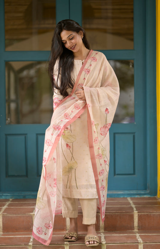 Lotus Tissue Salwar Suit