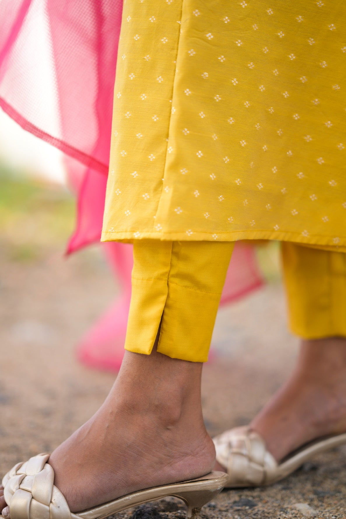 Yellow Aline Suit