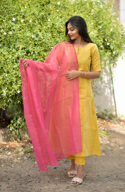 Yellow Aline Suit