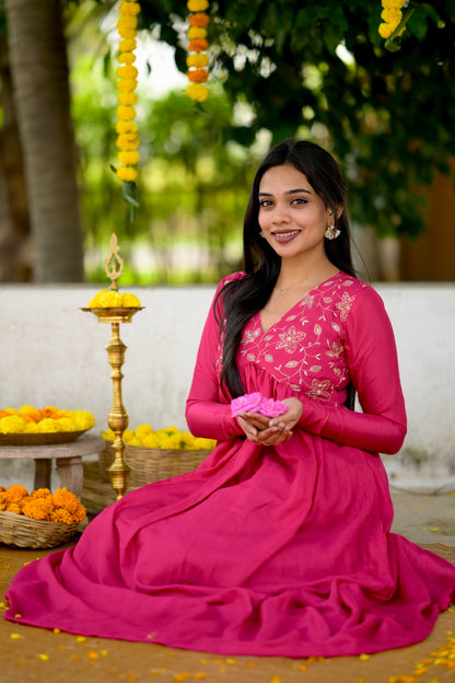 Pink Alia Suit Set