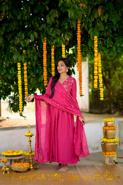 Pink Alia Suit Set