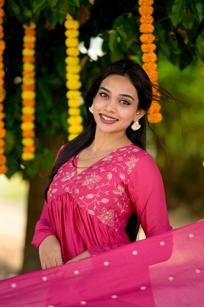 Pink Alia Suit Set