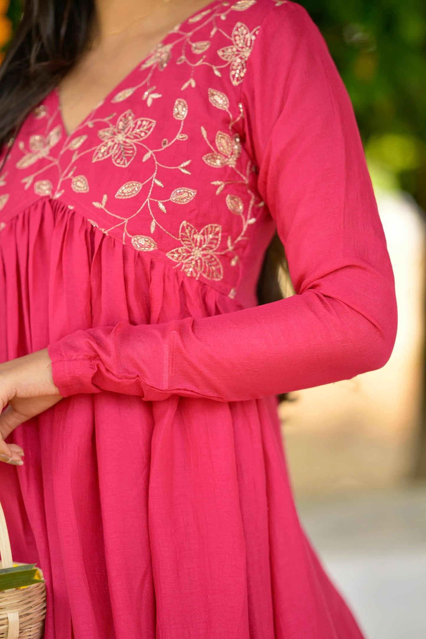 Pink Alia Suit Set