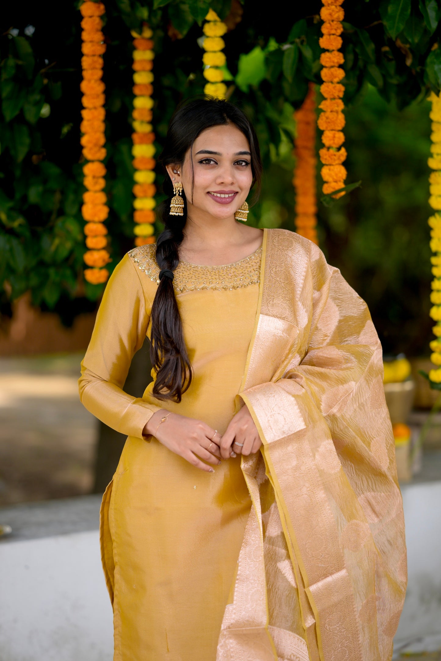 Silk Organza Salwar Suit