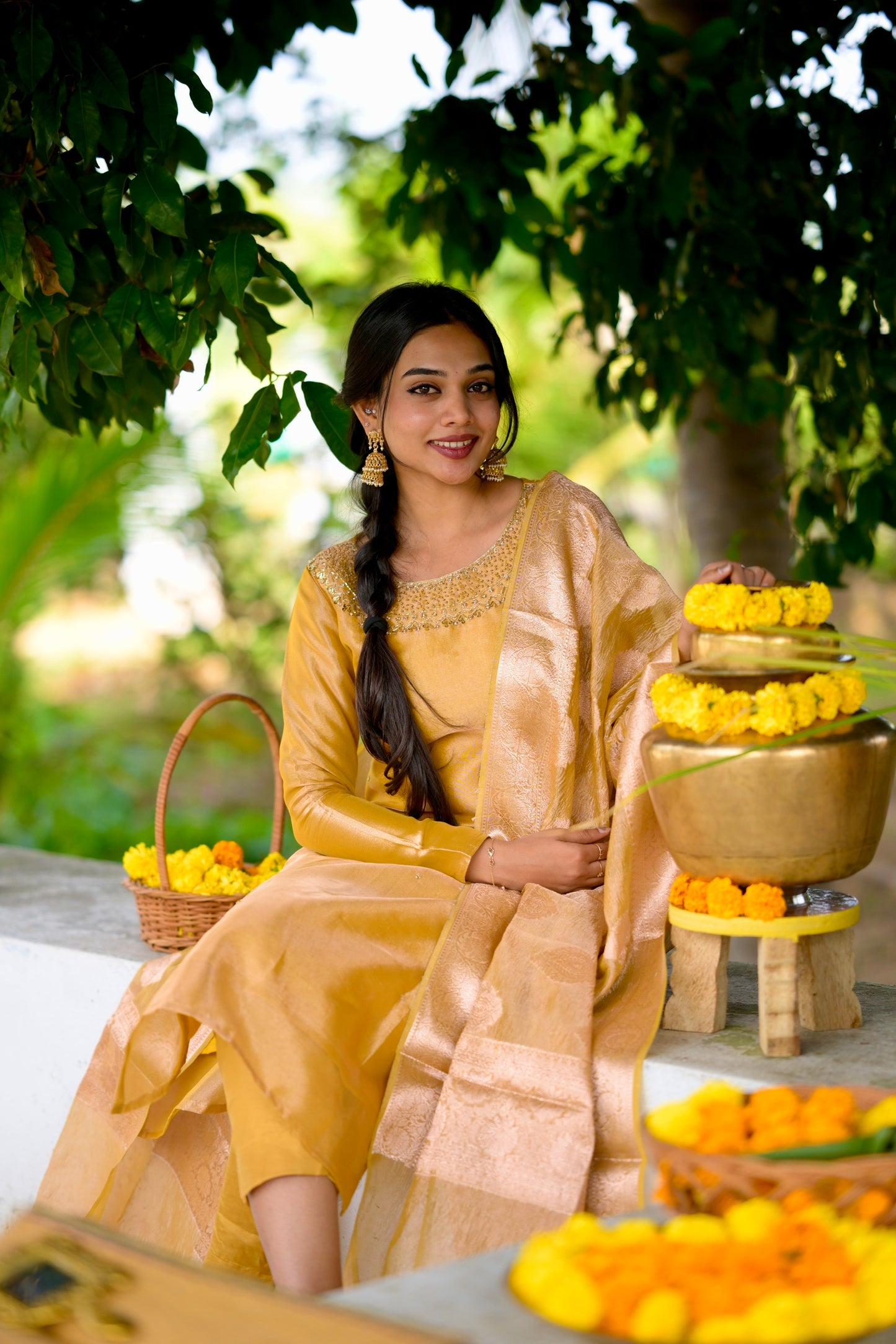Silk Organza Salwar Suit