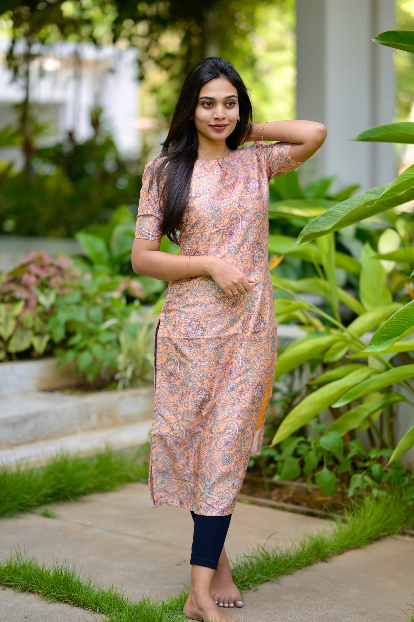 Eri Silk Kalamkari Kurta