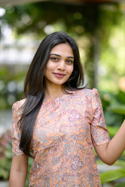 Eri Silk Kalamkari Kurta